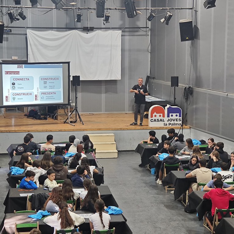 1.01.4.01 - Desenvolupar el Laboratori Jove com un espai on els joves resolen reptes de ciutat de manera participativa i comunitària.