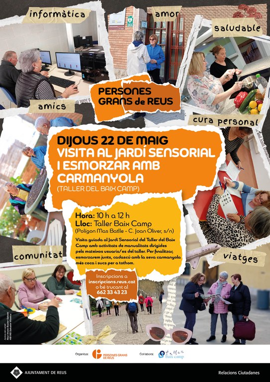 1.01.7.01 - Crear eines de suport a les federacions i entitats representatives de les persones grans, reforçant el servei i treball comunitari.