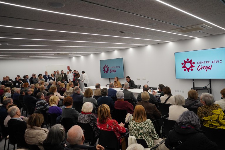 1.09.2.03 - Posar en funcionament el Centre Cívic Gregal.