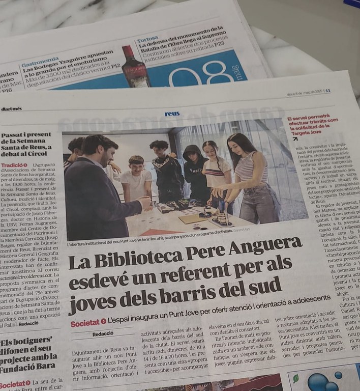 1.01.2.06 - Habilitar nous espais d’ús exclusiu per joves a la ciutat que es converteixin en espais de trobada, informació i dinamització entre la gent jove.